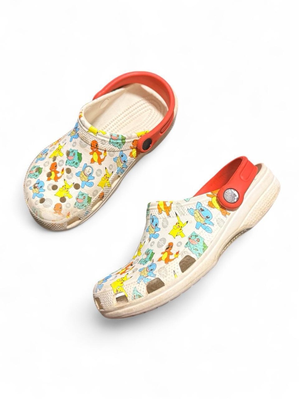 Pokémon x Crocs Classic Clog “Starters” – Junior Size 4